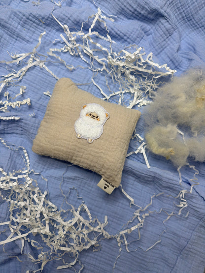 Heilwoll-Kissen für Kinder – natürliche Wärme bei Husten & Bauchweh